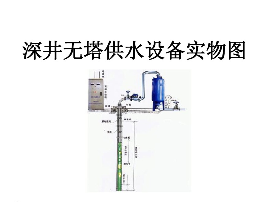 大庆让胡路区井泵无塔式供水设备